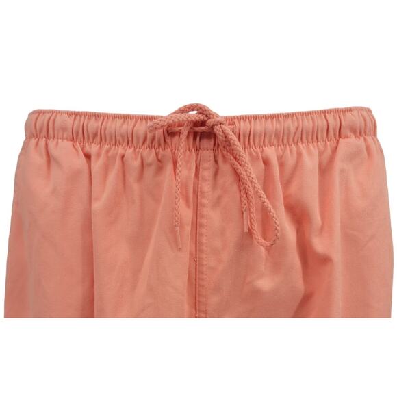 Paradise Bay‎ Women's Coral Drawstring Bermuda Shorts Sz 16 Misses Elastic Waist - Picture 2 of 6